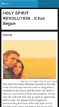 Mobile Screenshot of holyspiritrevolution.com